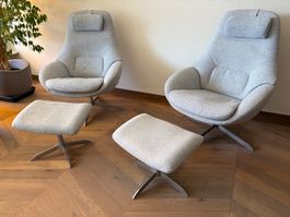 2 Fauteuil Sage de Bolia / 2 Sage Sessel von Bolia
