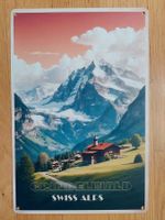 Blechschild Grindelwald Blechtafel