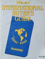 Billboard International Buyer's Guide 1981-1982