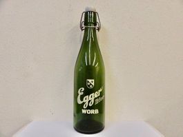 Bierflasche BRAUEREI EGGER BIER WORB GLASHÜTTE BÜLACH 1952