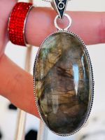 Labradorite Gemstone Handmade Jewelry Pendant