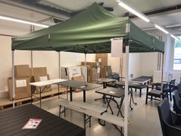 Pavillon - 3 x 3 m - Neue - Originalverpackt 