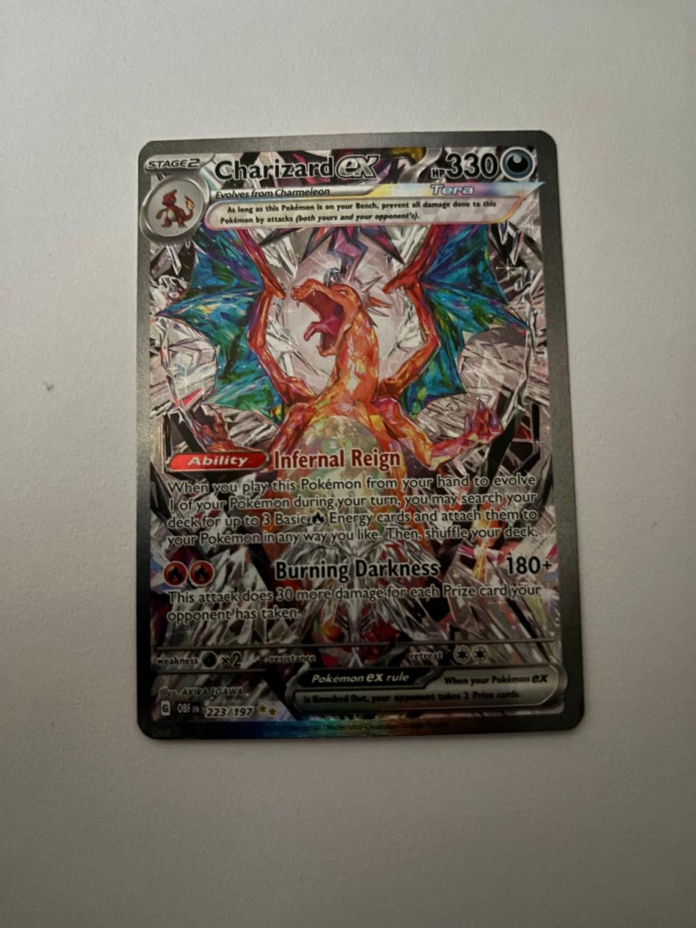 Cartes: Charizard ex (223/197) – Neuf (Voir description) à Maienfeld par Kruslee