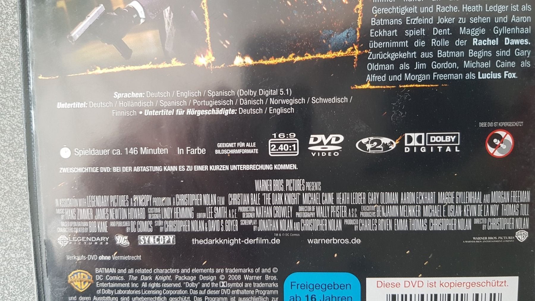 Tutti i DVDs: DVD The Dark Knight / Batman – Usato da Oetwil am See venduto da fineli2 1