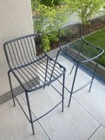 2er Set Hocker Pedrali Nolita S (75cm) Anthrazit, neuwertig!