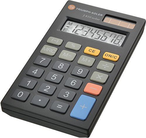 Calcolatrici tascabili: Taschenrechner TWEN J-810 Solar – Nuovo e nell'imballaggio originale da St. Gallen venduto da cointec 1