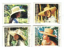 Briefmarken "Frauen". Französisch-Polynesien.