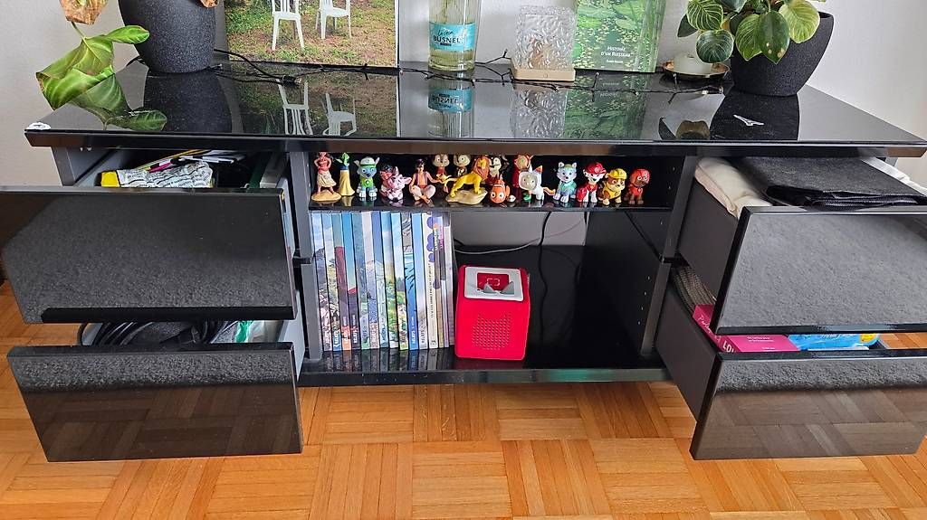 Mobili TV: Meuble TV noir laqué – Usato da  venduto da  3