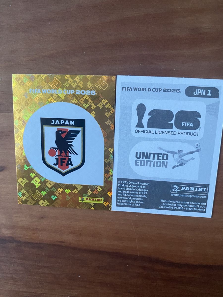 Panini Carte collezionabili: Panini JPN 1 – Nuovo e nell'imballaggio originale da Gränichen venduto da lia_1997_