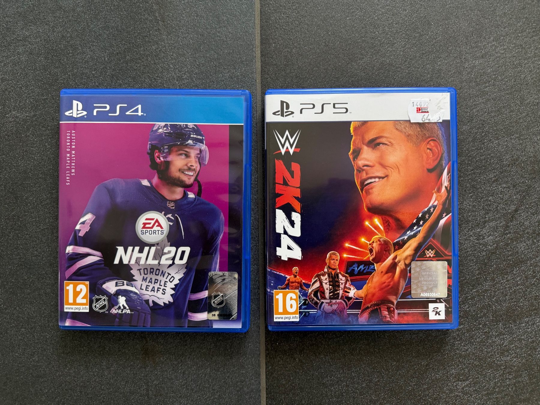 Sony Giochi: PS4 Game NHL 22 PS5 Game 2K24 – Usato da Lotzwil venduto da Beutler74