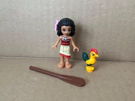 Lego Disney Figur Vaiana mit Hahn Heihei