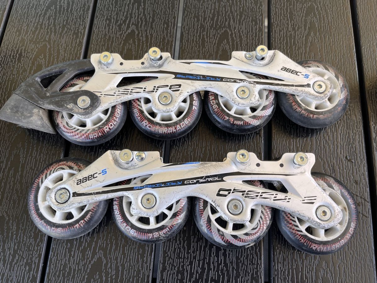 Pattini in linea & Pattini a rotelle: Inliner-Skates Gr. 33/36.6 – Usato da Roggwil BE venduto da WULU 3