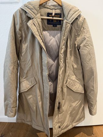 Woolrich Winterjacke Damen Grösse XS beige warm