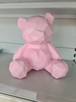 Rosa Dekorationsbär Kunststoff