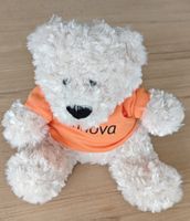 weicher Plüschtier Teddy weiss ca 23cm hoch
