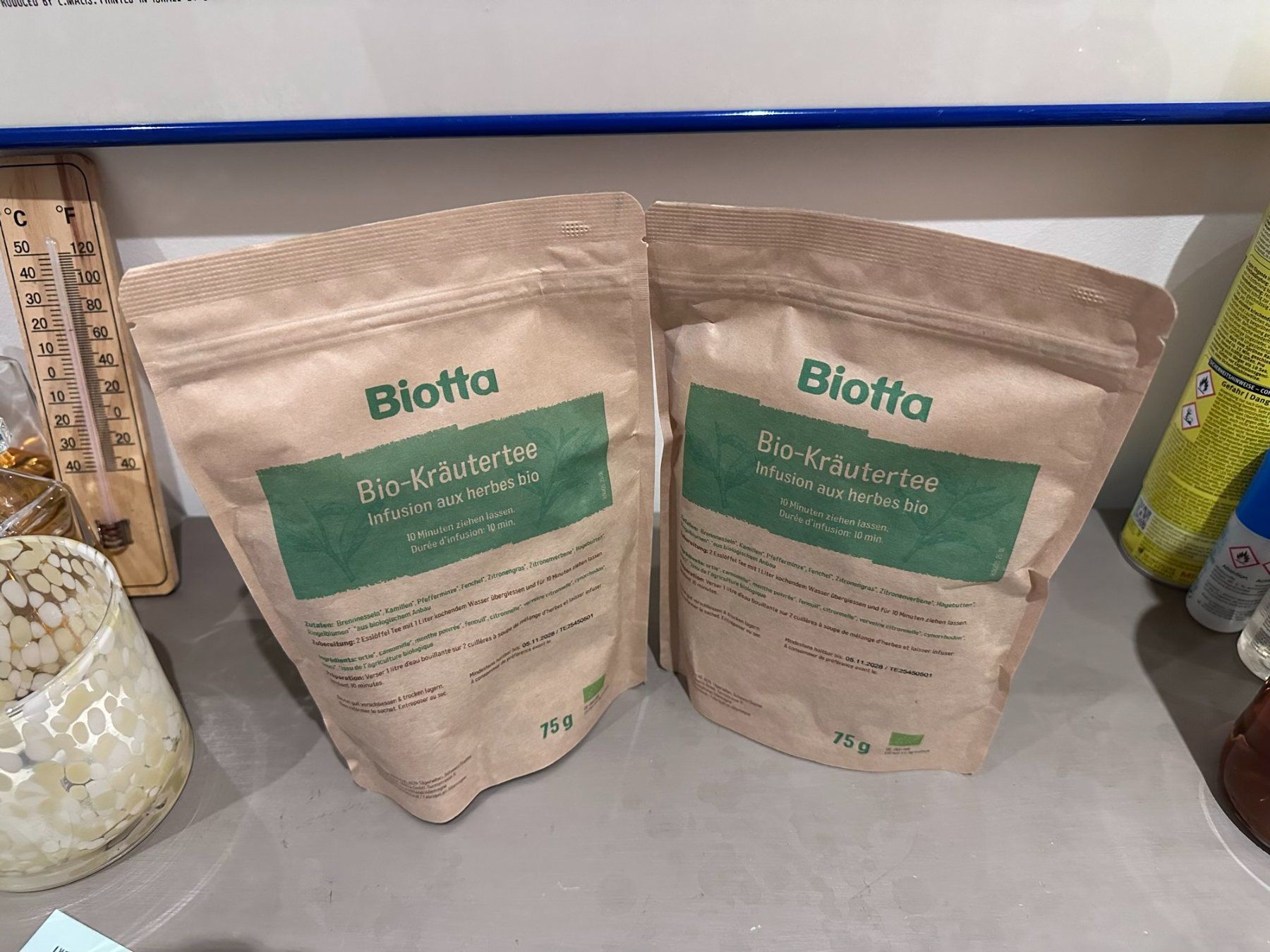Biotta Cibi & Specialità: Biotta infusion aux herbes bio – Nuovo e nell'imballaggio originale da Genève venduto da jpcardinaux