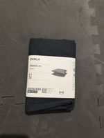 DVALA Kissenbezug 50x60 cm 2er Set schwarz  neu