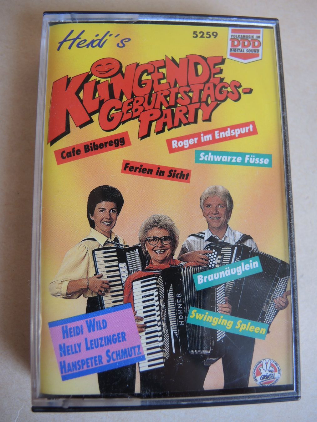 Musicassette: MC Heidi 's Klingende Geburtstagsparty - Kassette – Usato da Rorschach venduto da maeck8