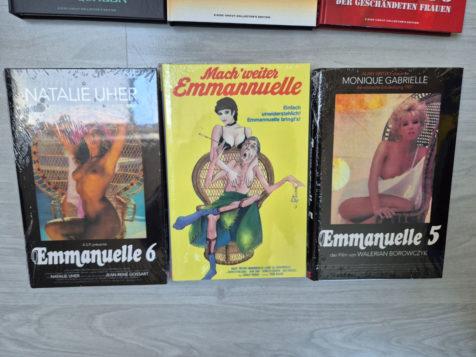 Tutti i DVDs: Emmanuelle Hartboxen – Nuovo e nell'imballaggio originale da Lostorf venduto da Mediabookfan