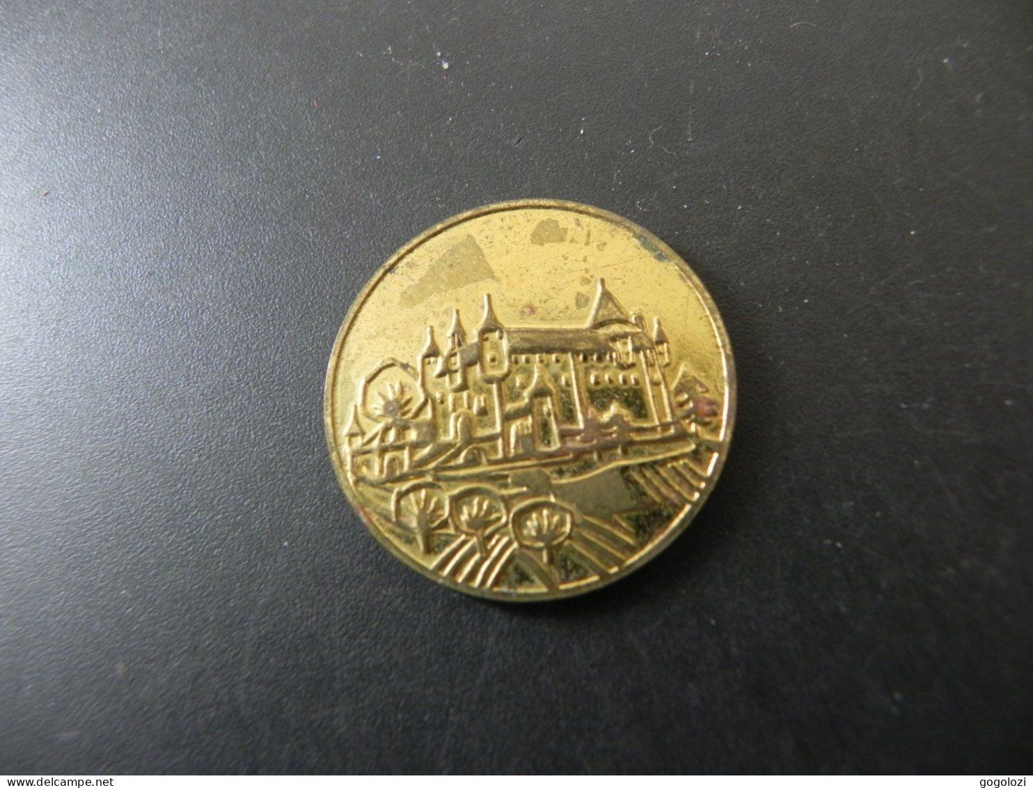 Medaglie: Jeton Vaud Château d'Oron 1971 – Usato da Biel/Bienne venduto da Gogolozi