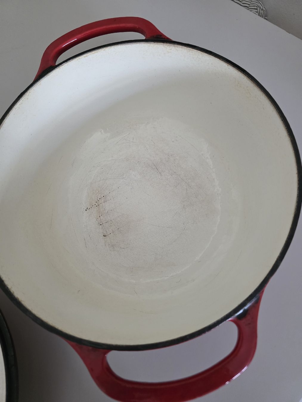 Pyrex Pentole: Roter grosser Pyrex Topf mit Deckel gebraucht – Difettoso da Wigoltingen venduto da Zuckerfee84 6