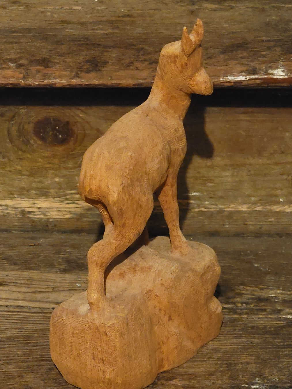 Holzartikel: Geschnitztes Gämslein – Gebraucht aus Sils im Domleschg von platin01 5