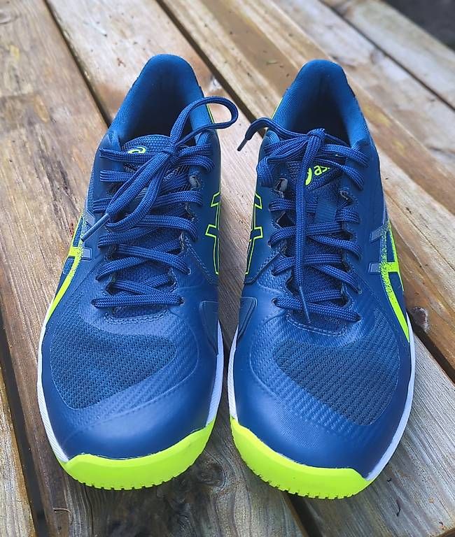 Scarpe da uomo: ASICS SOLUTION SWIFT 44 Multicourt Tennisschuh blue/yellow – Usato da Zürich venduto da a25_vj72 1