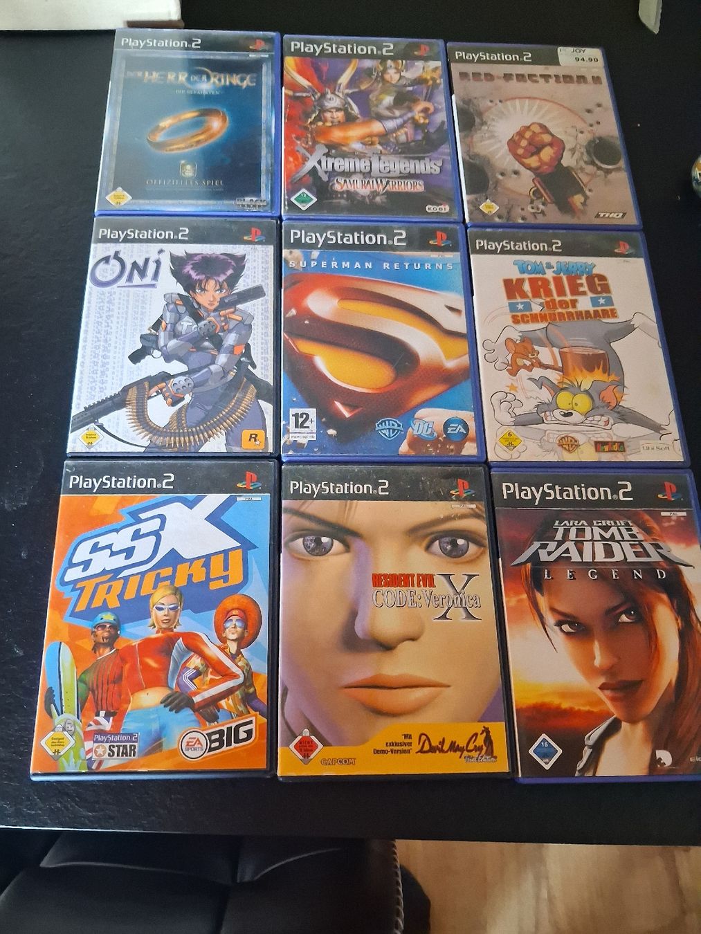 Jeux: lot jeux ps2  – D'occasion à Rossemaison par danou01 2