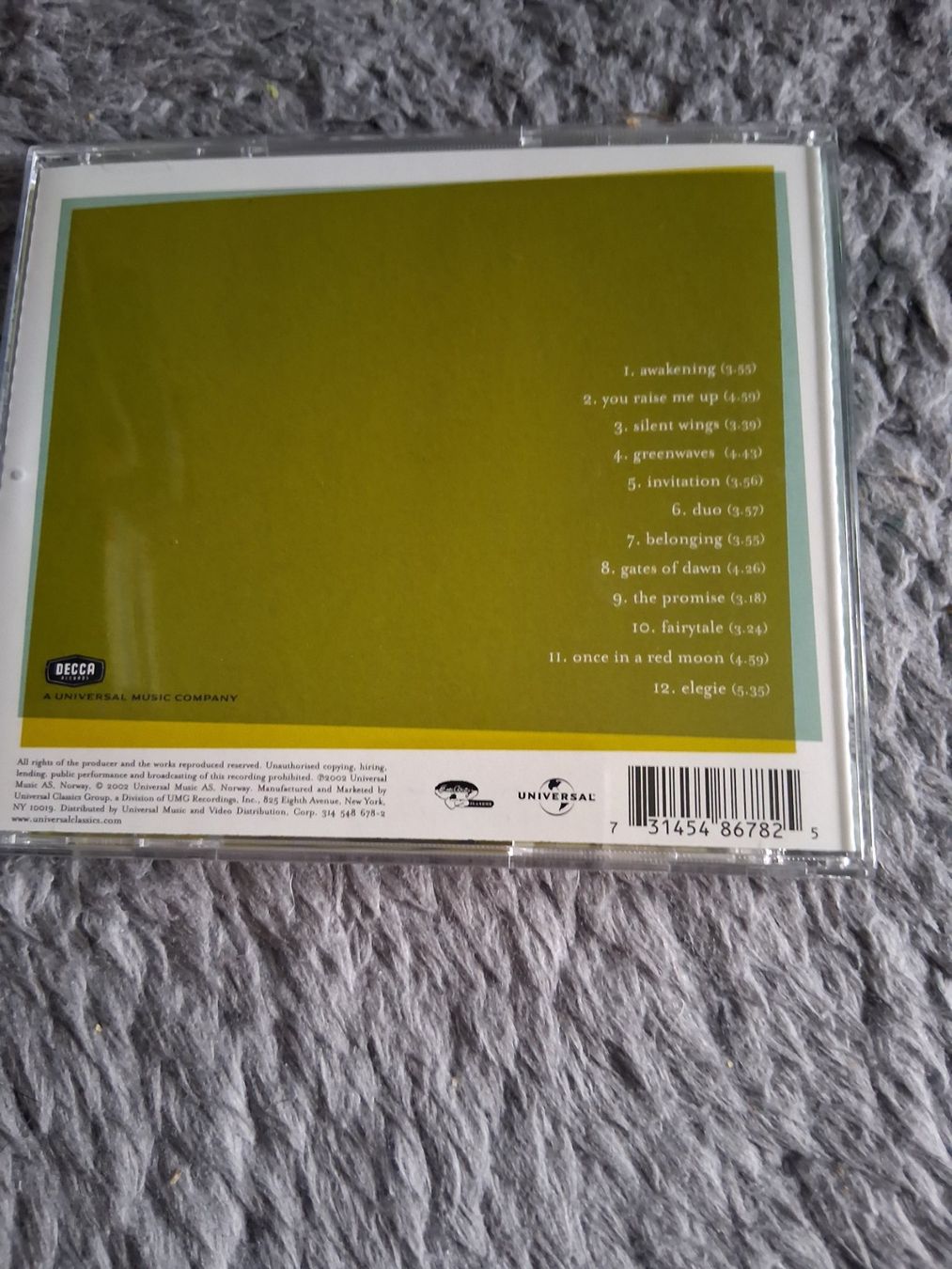 CD: SECRET GARDEN     ONCE IN  A RED MOON     CD – Usato da Wetzikon ZH venduto da Ramones01 1