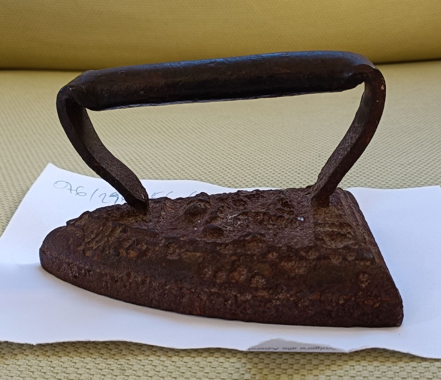 Ferri da stiro: antico ferro da stiro Bügeleisen – Usato da Porza venduto da tbch 3