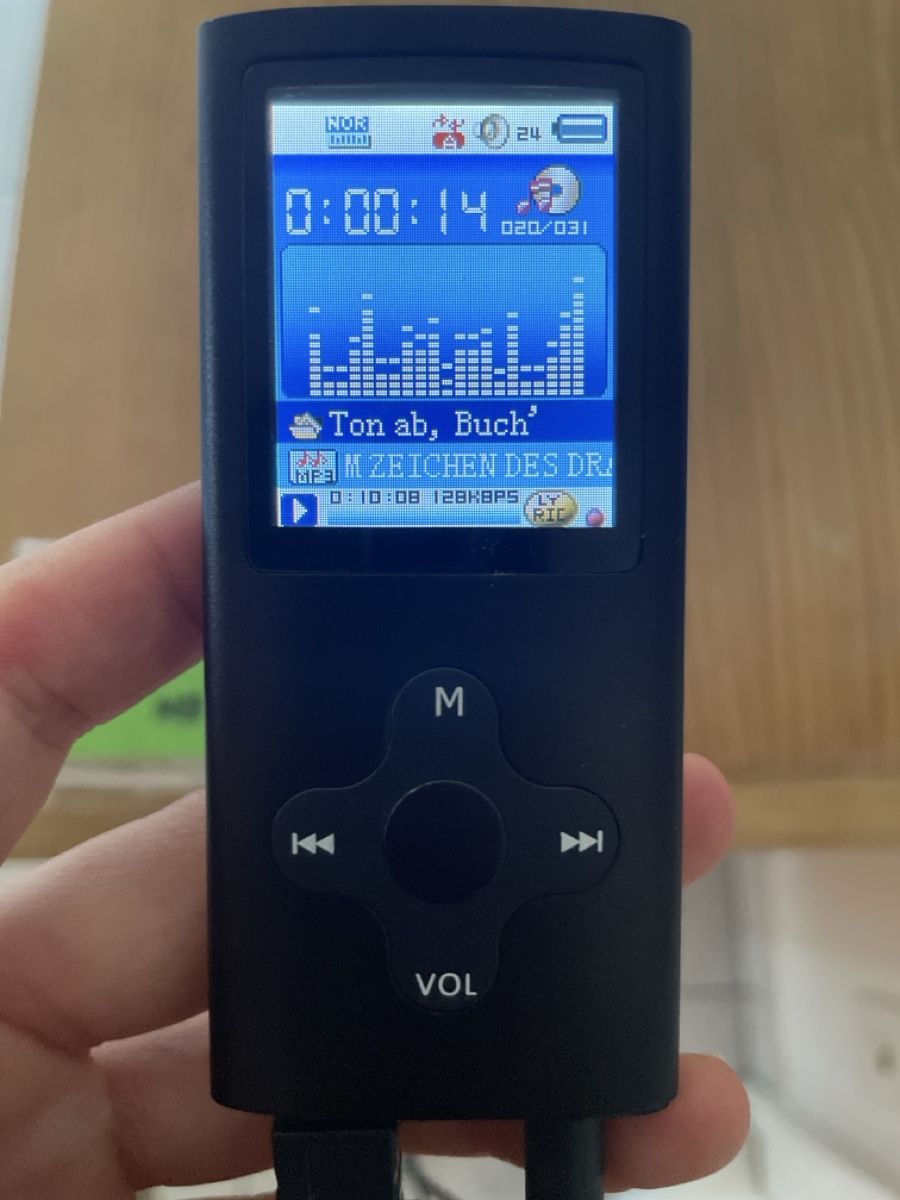 Lecteur media portable: MP4 Player CONFORAMA SKY BLACK – Défectueux à Luzern par madameglaser