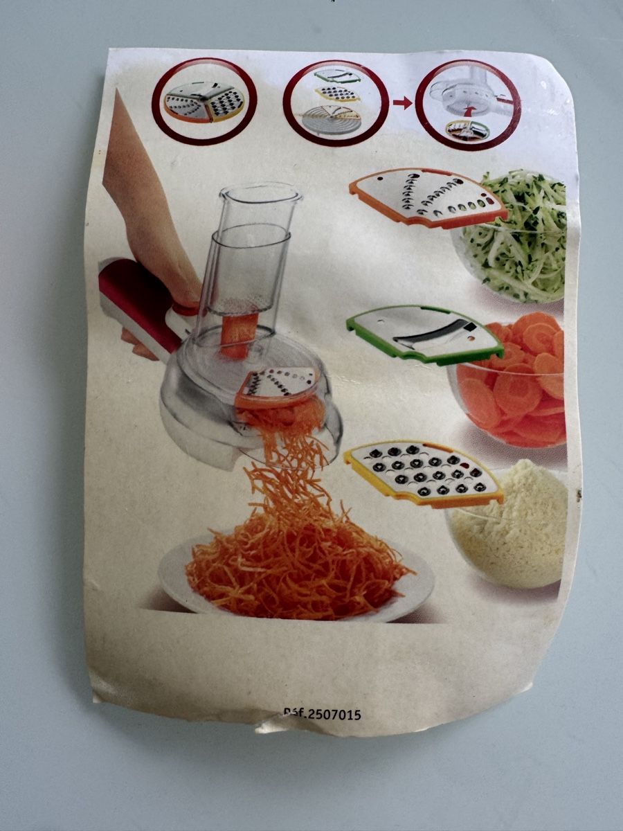 Moulinex Elettrodomestici da cucina: Multimaker Gemüseschneider-Set, Top Zustand! – Nuovo (secondo la descrizione) da Adliswil venduto da Jessik0 1