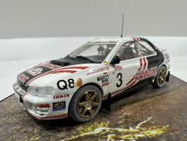 Subaru Impreza 1:43 Rallye Spa 95 Crack Boucles, OVP, TROFÉU