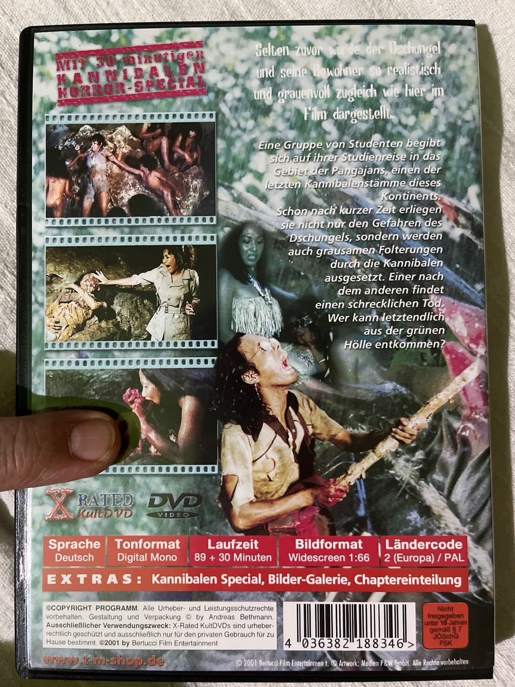 Tutti i DVDs: Der Todesschrei der Kannibalen – Usato da Basel venduto da patku79 1
