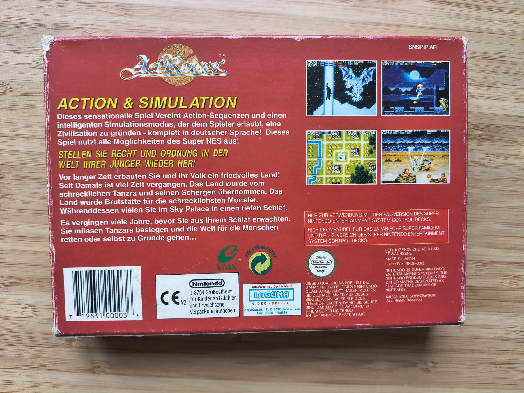 Giochi: Act Raiser (SNES) – Usato da Riedholz venduto da ste_96cd 1