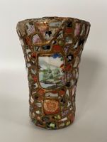 Vase Picassiette ancien porcelaine japon Chine