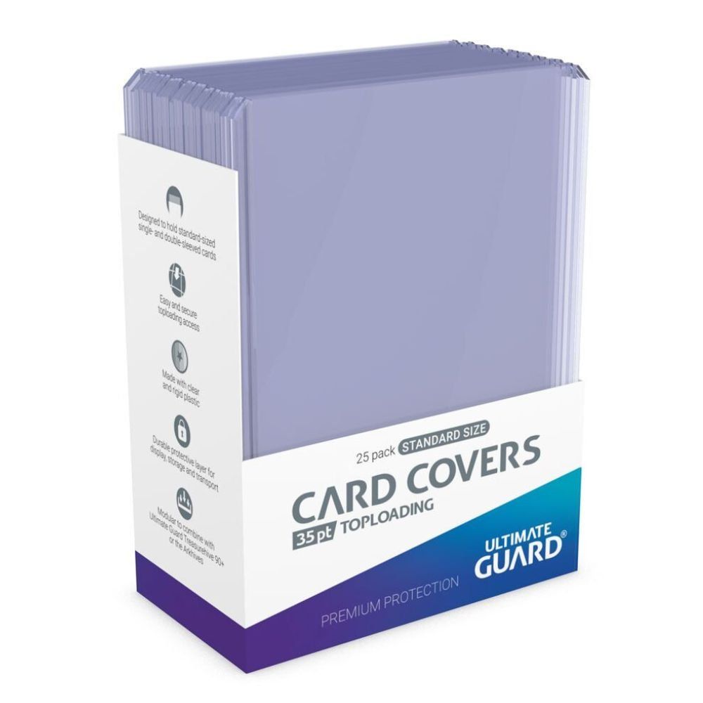Carte collezionabili: Ultimate Guard Toploaders Card Covers – Nuovo e nell'imballaggio originale da Genève venduto da Cardtreasure