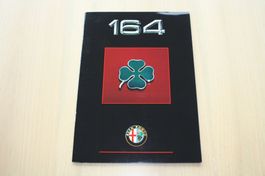 Alfa Romeo 164 Quadrifoglio Hochglanz Prospekt 1991