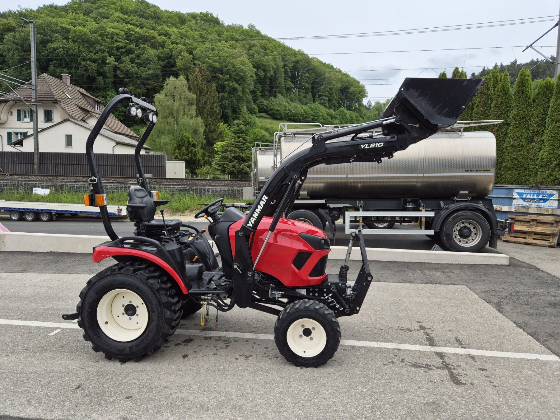 Traktoren: Kommunaltraktor Yanmar SA424 – Gebraucht aus wynigen von kaech74