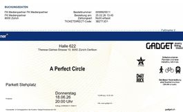 A Perfect Circle Tickets