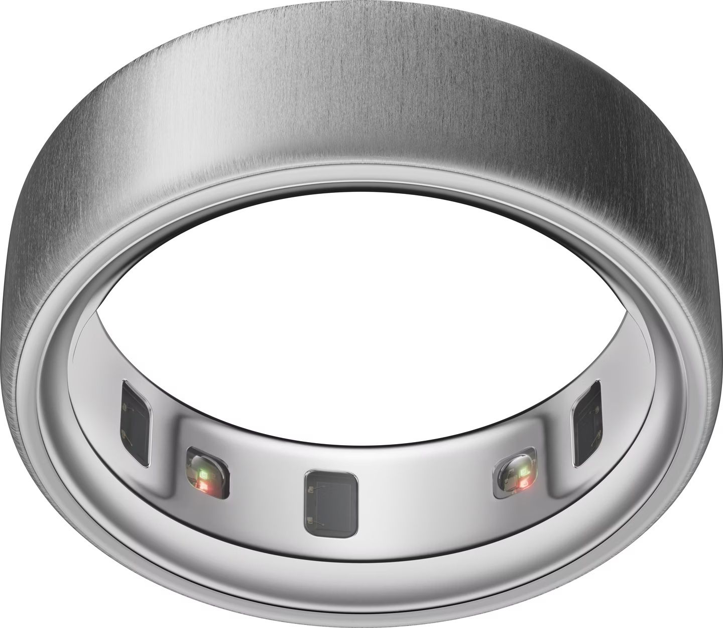 Anelli: Oura Ring 4 15, Brushed Silver mit Ringprobierset OVP – Usato da Schwyz venduto da roth-betschart