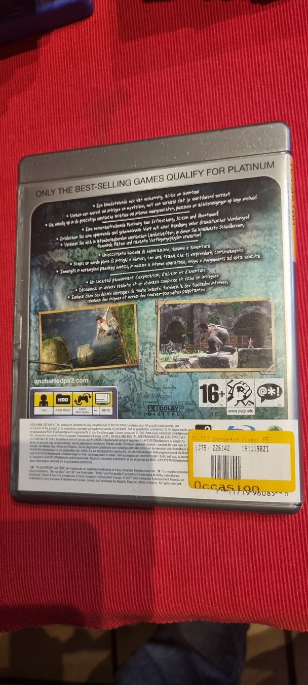 Giochi: Uncharted: Drake's Fortune Platinum Edition - PS3- Excellent – Nuovo (secondo la descrizione) da Allschwil venduto da NDSS9483 2