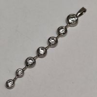 Vintage Pendentif Anhänger aus massivem Silber #A6