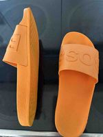 Hugo Boss Badeschuhe orange neuwertiger Zustand 45