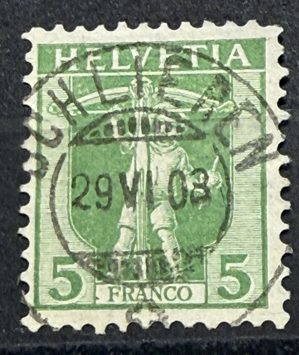 Tutti i francobolli: 101 - 103 Vollstempel 12 Stück – Usato da Steinhausen venduto da yukon26 3