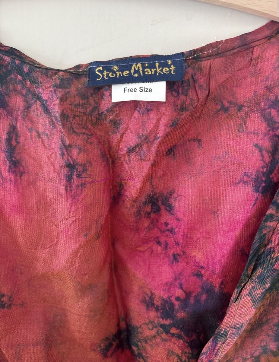 Blusen: Batik Wickelbluse – Neu (gemäss Beschreibung) aus Basel von lau_retta 1