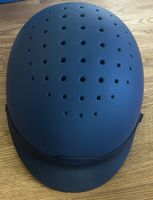 Navy horse riding helmet Fouganza, size M (55-58cm)