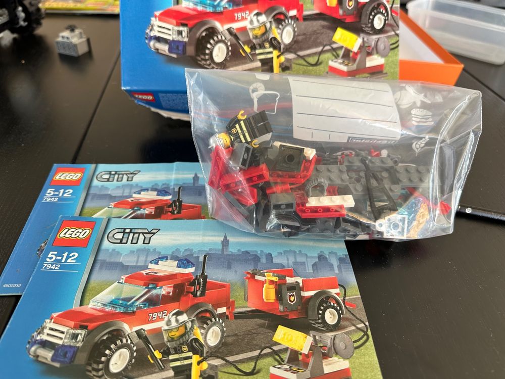 Lego City 7213 & 7942 Fire Fighter vehicles | Kaufen auf Ricardo