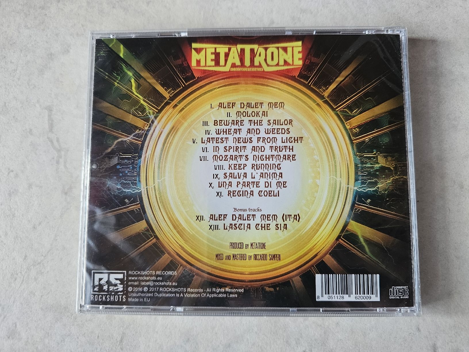 CD: Metatrone  -  Eucharismetal  /  Fabrikneu – Nuovo e nell'imballaggio originale da Schneisingen venduto da backstore24 1