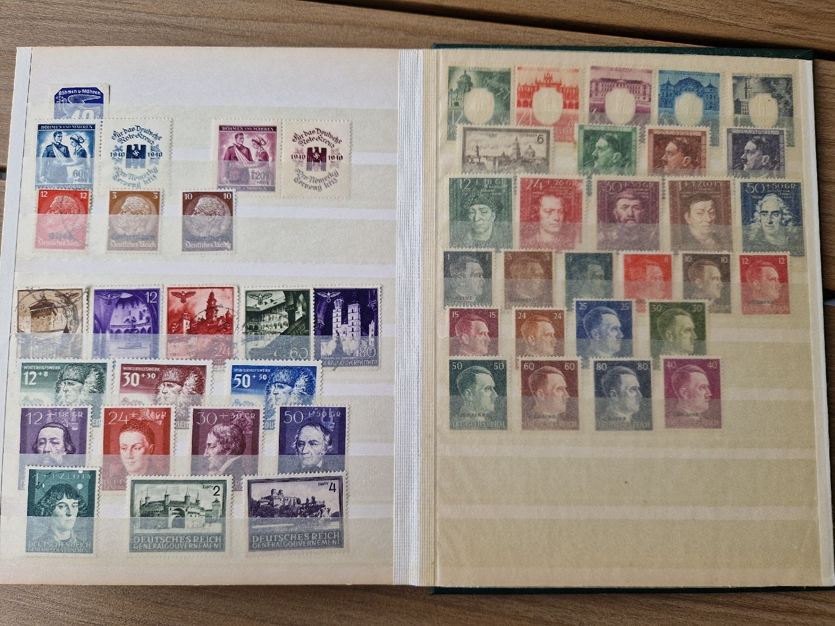 Tutti i francobolli: Deutsches Reich Briefmarken Album – Usato da St. Gallen venduto da Enrico_SG 3